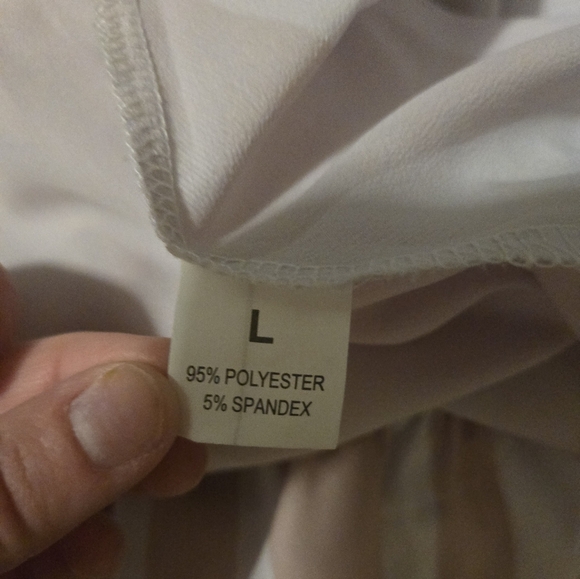 Asvivid Floral Off-Shoulder Blouse – Size Large, Flare Sleeves & Tie Front - Picture 5 of 5